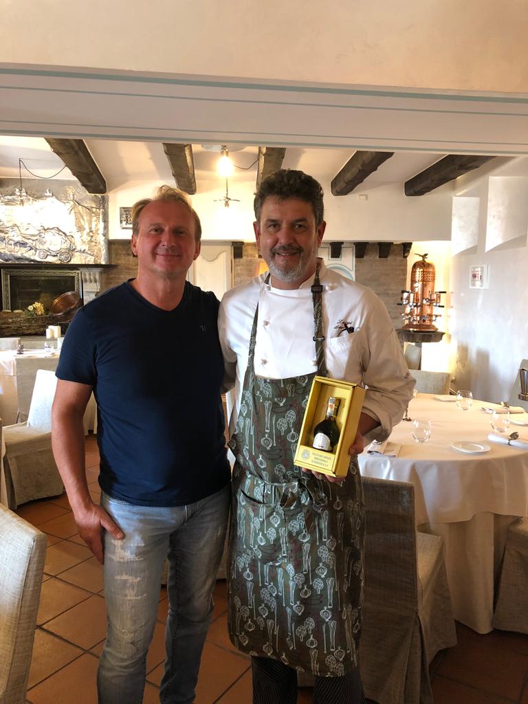 Ristorante Righi 1 stella Michelin, Rep. San Marino - Chef Sartini