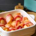 Patate al bacon e gocce di aceto balsamico
